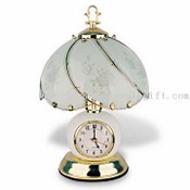 Clock Moon Touch Lamp images