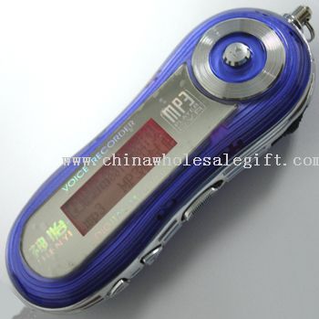 LCD tujuh warna lampu latar MP3 player