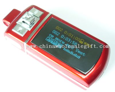 Cor OLED tela MP3 player