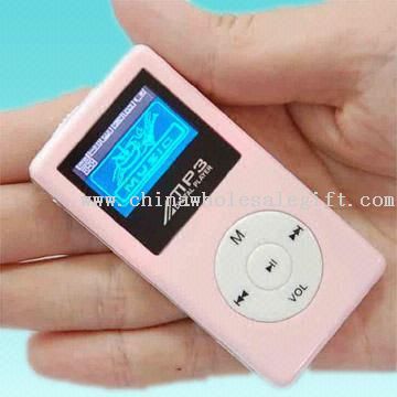 فوق العاده باریک MP3 Player با صفحه نمایش OLED در الگوی منحصر به فرد قدرت صرفه جویی