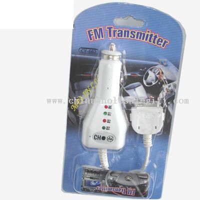 Transmisor FM con 5 frecuencias para IPOD