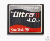 Scheda di CF SanDisk Ultra II 4GB