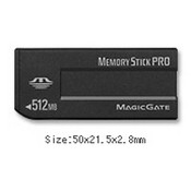 Memory stick Pro card images