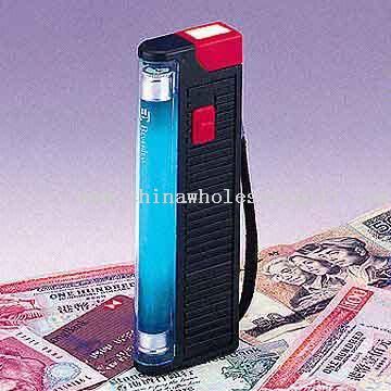 Ultrafioletowe Mini banknot detektor zasilany