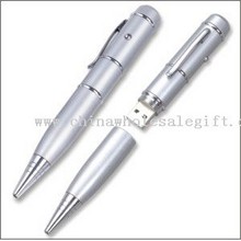 Ball pen U-Flash memory stick images