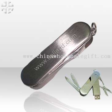 USB Flash-Disk med kniv-funksjonen