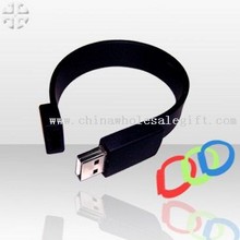 Silicon rubber Band USB Flash images