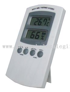 Thermomètre d'intérieur avec hygromètre