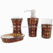 Four-piece Glass Bathroom Sets images