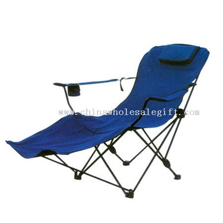 Camping lounger med to justerbare position