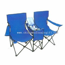 Luksuriøse dobbel stol med en tabell & is bag images