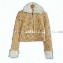 Womens 100 % Polyester-Casual-Jacke images