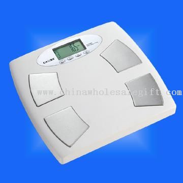 Body Fat/hidratáció Monitor Scale adattárolás