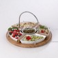 multi trays holder with 5pcs porcelain bowls small picture