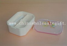 double layers octagon lunch box images