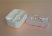double layers octagon lunch box images
