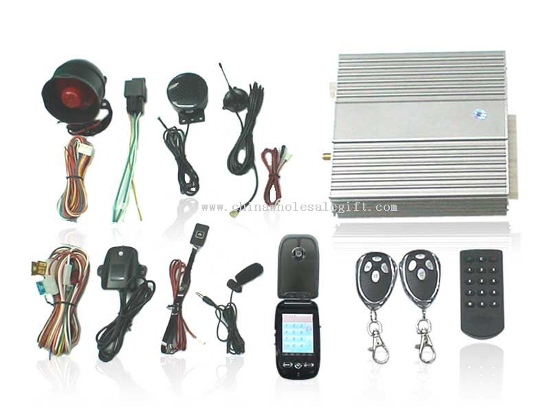 Alarme de voiture GSM voiture alarme System(GSM-Q06):Alarm avec système d'alarme GSM SMS