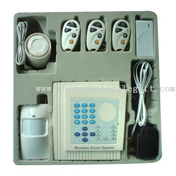 Telefon Online trådløs tyverialarm - 11 detektorer