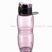 600mL translúcida PC deportes botella de agua con tapa del tirón images