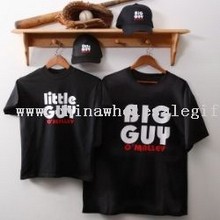 Personalized Gifts - Big Guy Adult Black T-Shirt images