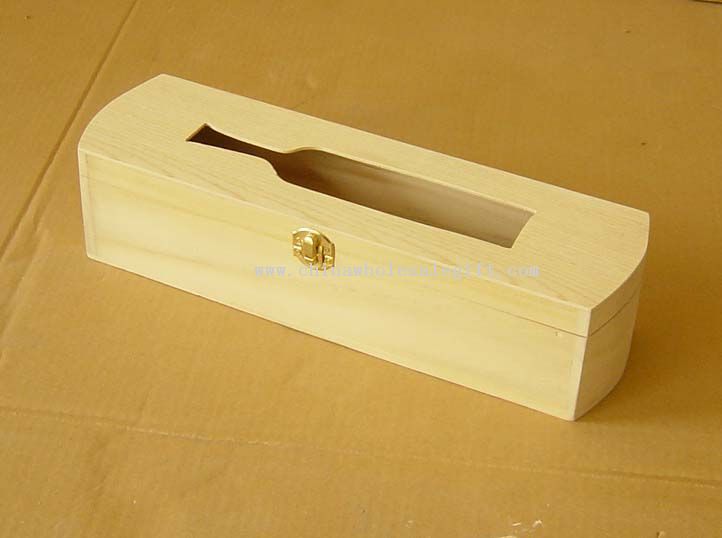kotak anggur kayu