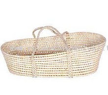 Straw Baby Basket images