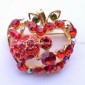 Apple-shaped Costume Brooch small picture