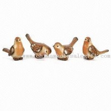 Polyresin Robin Bird Figurine images