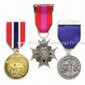 Medaljer med kort bånd gardiner small picture