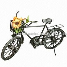 Eisen-Draht Mini Fahrrad images