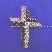 Elegant Kreuz Anh&auml;nger mit Rhodium und Black Popular Rhodinierung images