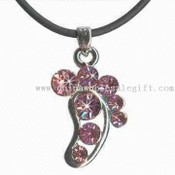 Pendentif en forme de pied Imprimer images