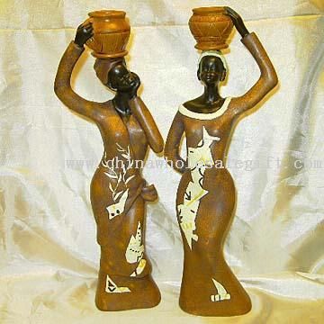 Dekorative Polyresin Craft menneskelige figurer