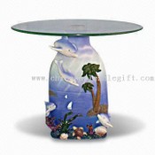 Polyresin Dolphin Table images