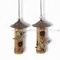 Polyresin birdhouse craft Polyresin Craft in Birdhouse Design with Wood-look Painting small picture