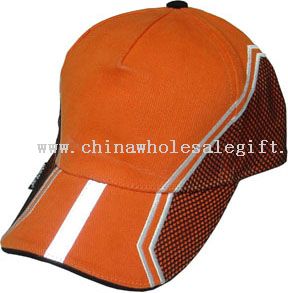 Diagonal periat de bumbac şi plasă şapcă de Baseball