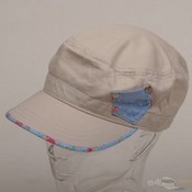Cotton Twill Pocket Caps / Stein Aqua images