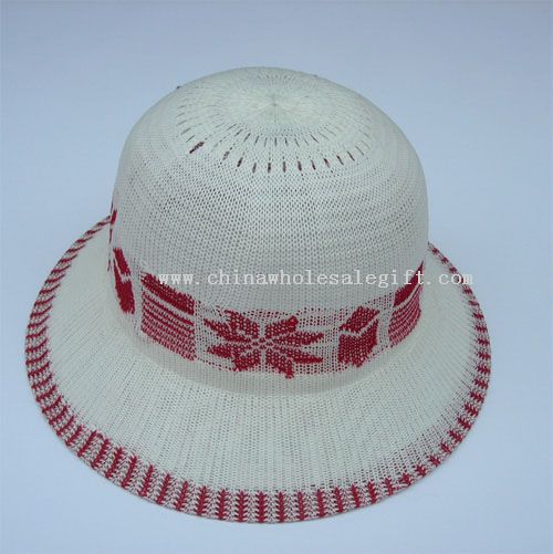 Lady Knitting hat