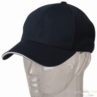 6 panelová atletické Mesh Cap / Navy