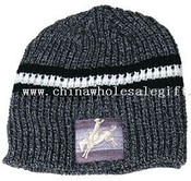 100% acrylic knitted cap beanie images