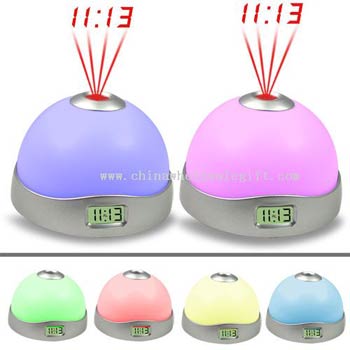 Color-changing Projection Clock