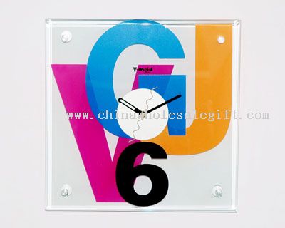 Color wall clock