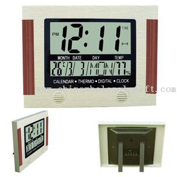 LCD Wall Clock