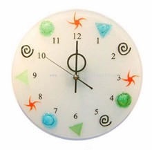Artistic Glass Wall Clock images