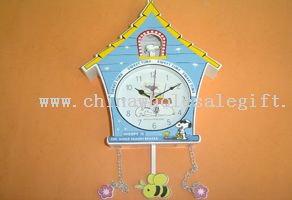 wall clock with music