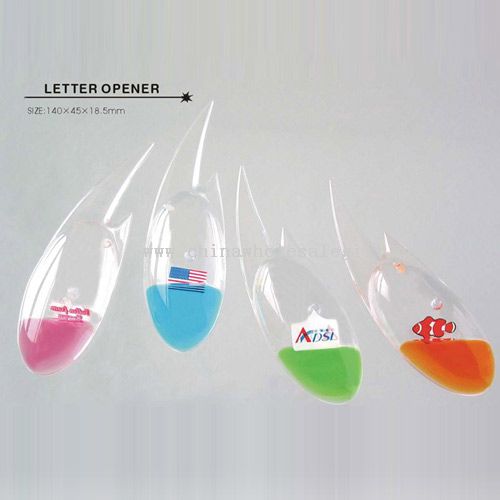 Liquid Filled Letter Opener