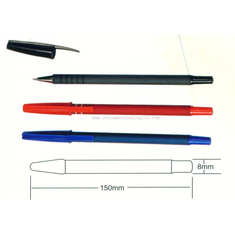 قلم توپ پلاستیکی