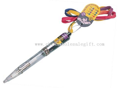 7 colors Pen Light with lanyard