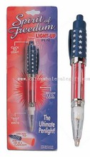 Single color pen light with custom logo images