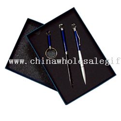 Promotion pen sets includes keychain Letter opener pen